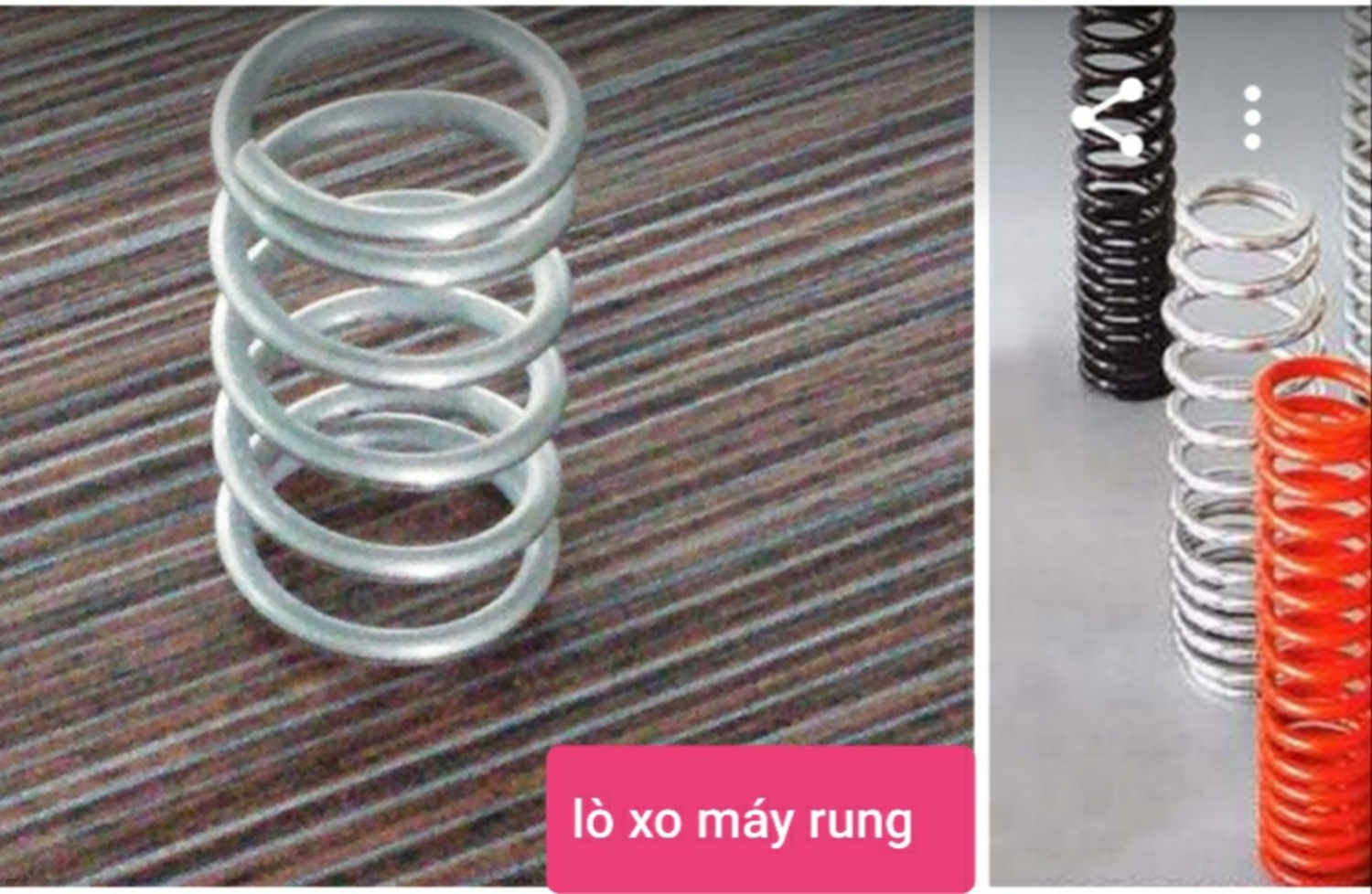 Lò xo máy rung